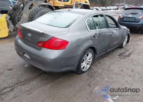 2010 Infiniti G37X z USA, uszkodzony, nr VIN JN1CV6AR7AM459764